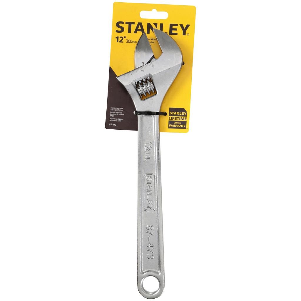 Wrench Stanley Adjustable 12” | Wongs Hardware ltd